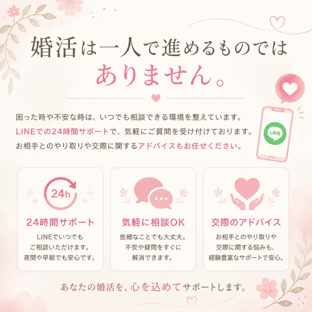 安心のサポート体制