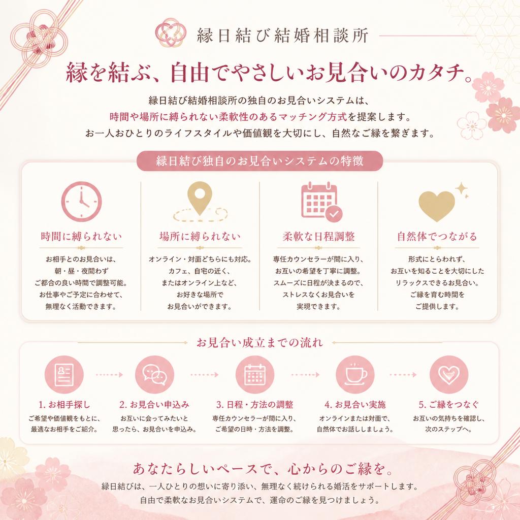 お見合いの新しいカタチ