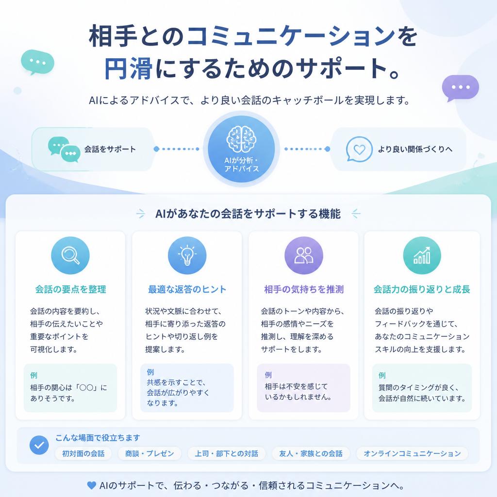 コミュニケーションを楽しむ