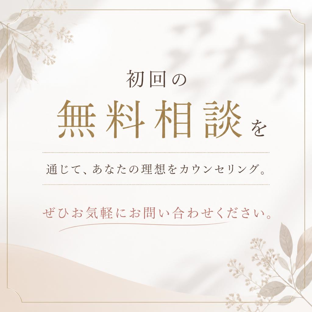 今すぐ無料相談を予約しよう！